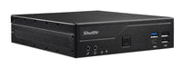 Shuttle Slim PC DH610 , S1700, 1x HDMI, 2x DP , 1x 2.5" , 2x M.2, 2x LAN (Intel 1G + 2.5G), 2x COM, 24/7 Dauerbetrieb, inkl. VESA
