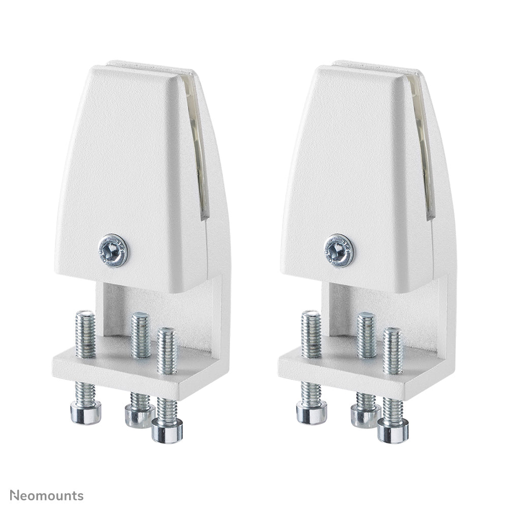 Neomounts NS-CLMP25WHITE Klemmensatz für Schreibtisch (2 Stk) - max 5 kg