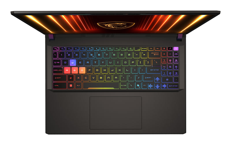 MSI Vector 18 HX AI A2XWJG-657 Intel Core Ultra 9 275HX Laptop 45,7 cm (18") Quad HD+ 32 GB DDR5-SDRAM 2 TB SSD NVIDIA GeForce RTX 5090 Wi-Fi 7 (802.11be) Windows 11 Home Grau