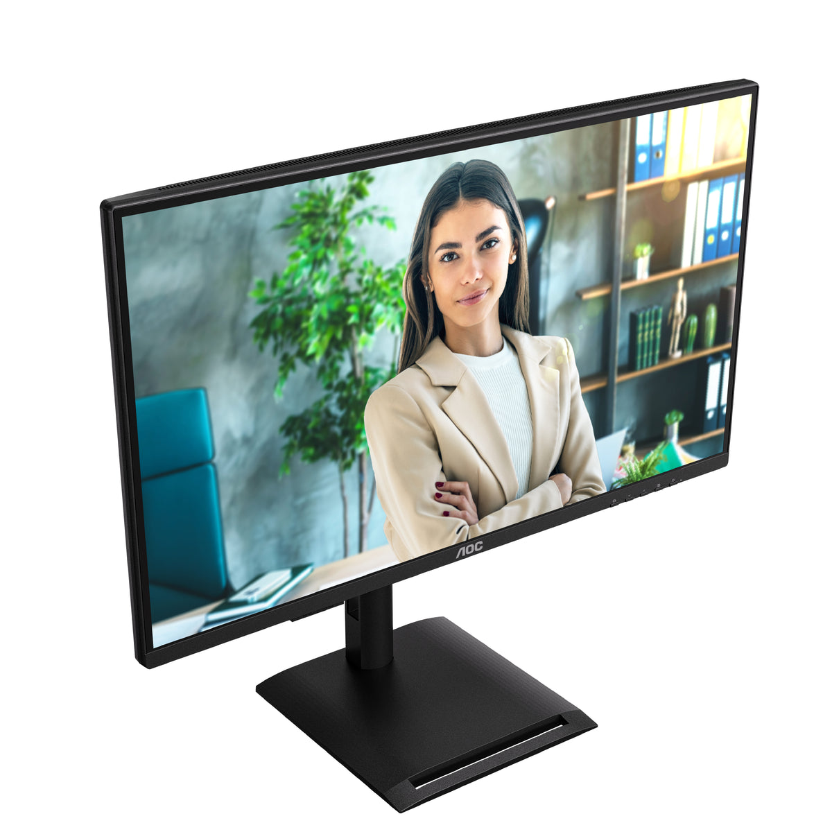 AOC Q27P4C Computerbildschirm 68,6 cm (27") 2560 x 1440 Pixel Schwarz
