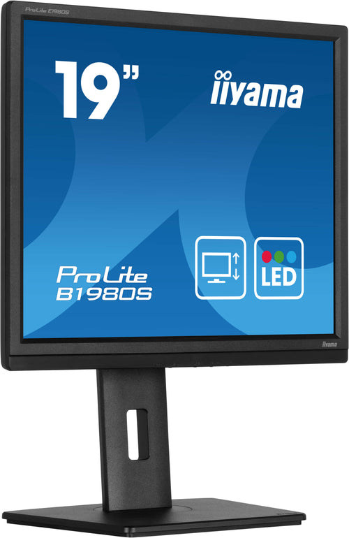 iiyama ProLite B1980S-B1 Computerbildschirm 48,3 cm (19") 1280 x 1024 Pixel VGA LED Schwarz