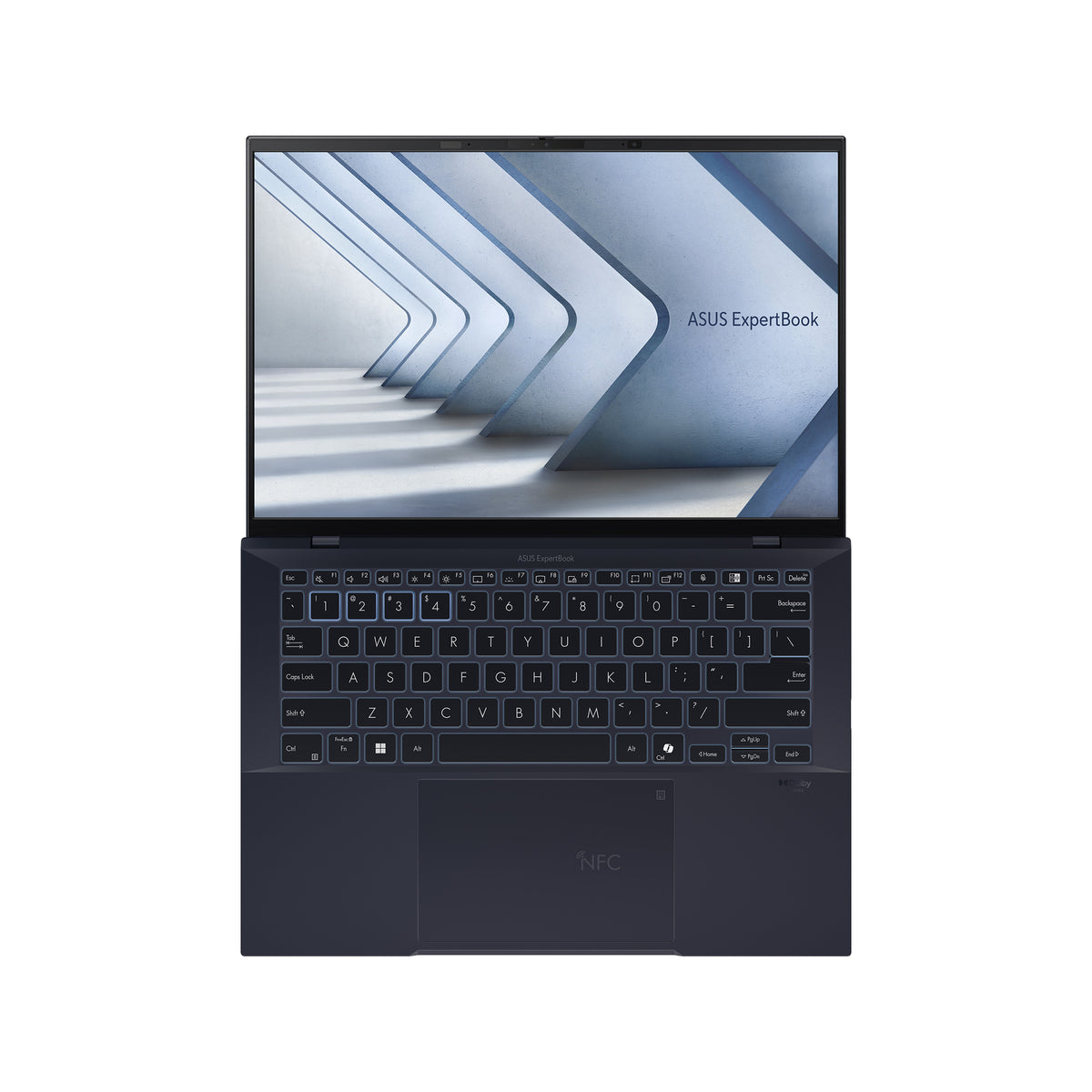 ASUS ExpertBook B9 OLED B9403CVAR-PP1653X Intel Core 7 150U Laptop 35,6 cm (14") WQXGA+ 32 GB LPDDR5x-SDRAM 1 TB SSD Wi-Fi 6E (802.11ax) Windows 11 Pro Schwarz