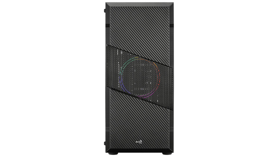 Aerocool Menace Saturn FRGB Midi Tower Schwarz