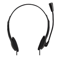 LogiLink Stereo-Headset, 1x 3,5-mm-Klinkenstecker, Bügelmikrofon, Eco-Box