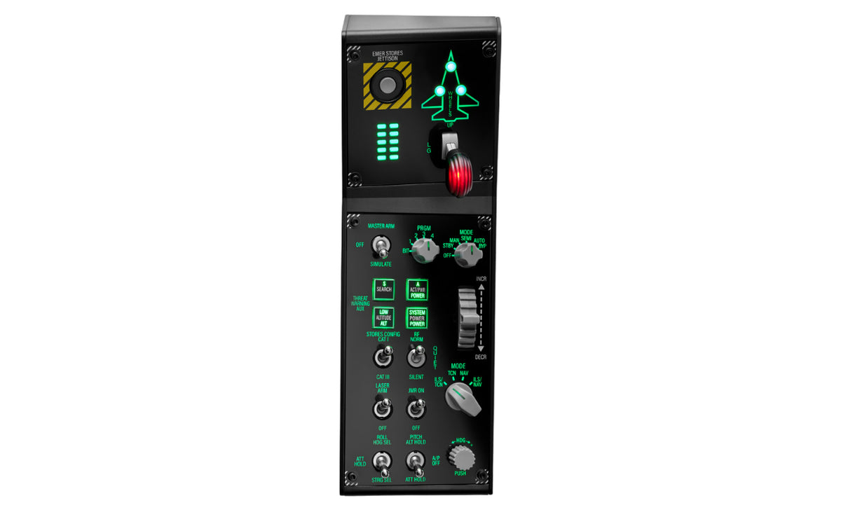 Thrustmaster Viper Panel Schwarz USB Flugsimulation Analog / Digital PC