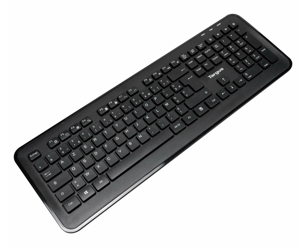 Targus AKM610FR Tastatur Maus enthalten Universal RF Wireless AZERTY Französisch Schwarz