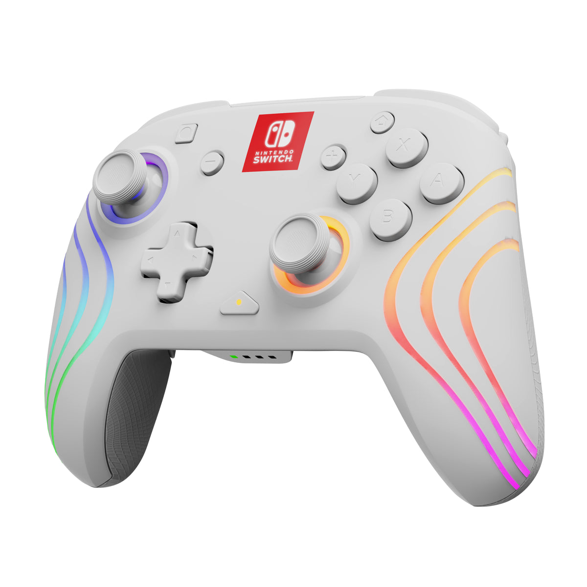 PDP Afterglow Wave Weiß USB Gamepad Analog / Digital Nintendo Switch, Nintendo Switch Lite, Nintendo Switch OLED