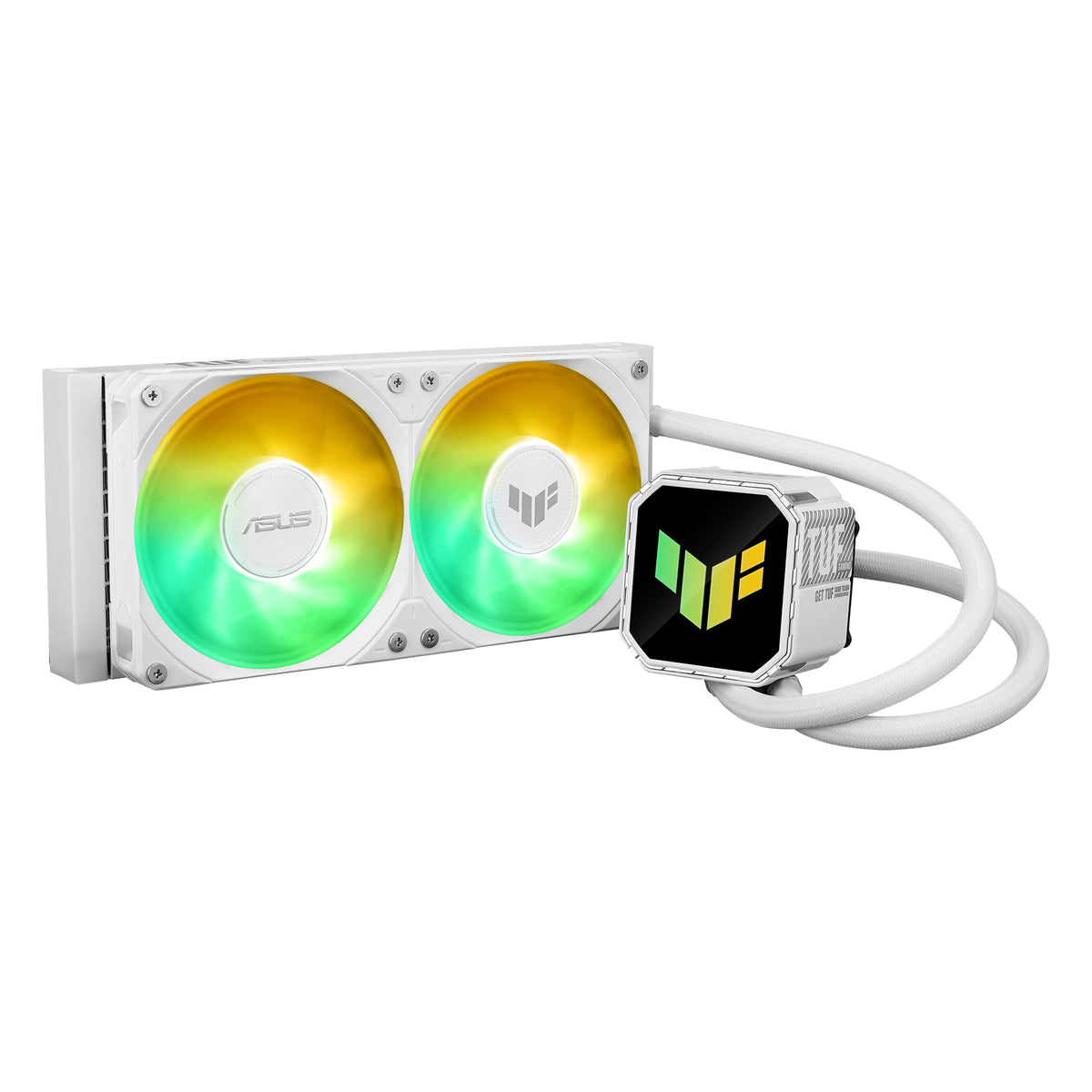 ASUS TUF Gaming LC III 240 ARGB White Edition Prozessor All-in-One-Flüssigkeitskühler 12 cm Weiß