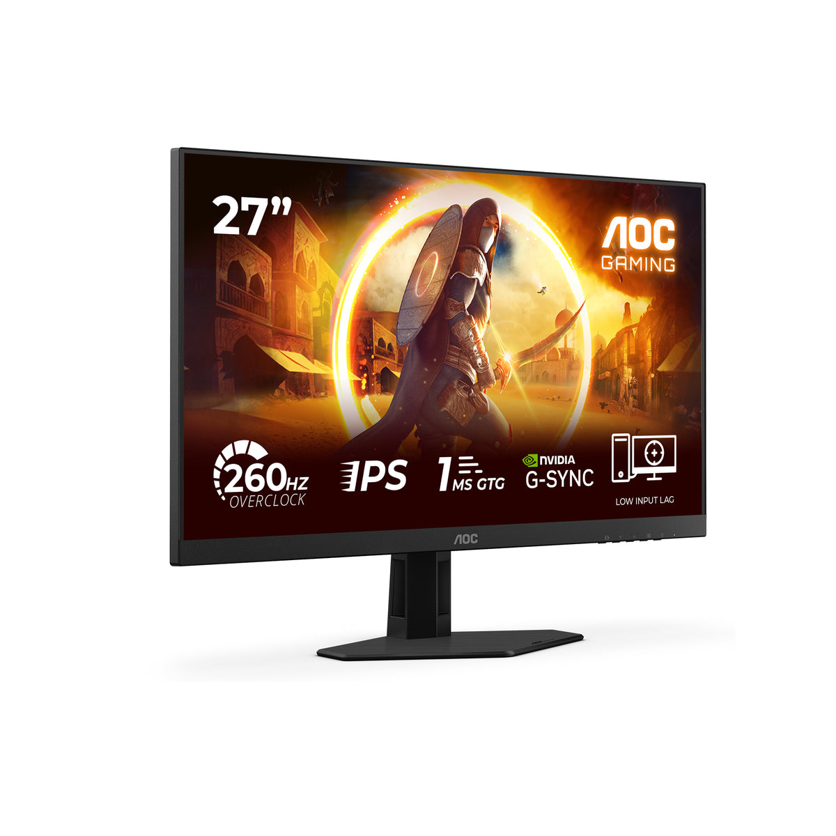 AOC G4 27G4ZREP Computer Monitor 68.6 cm (27") 1920 x 1080 Pixels Full HD LCD Black, Red