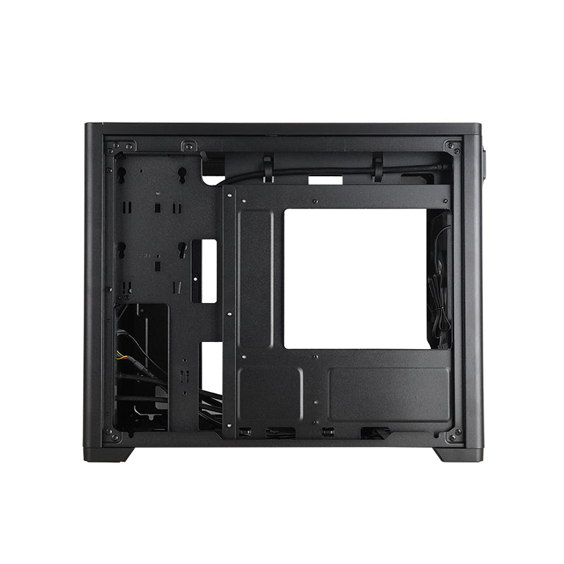 Chieftec BX-10B-M-OP Computer-Gehäuse Mini Tower Schwarz