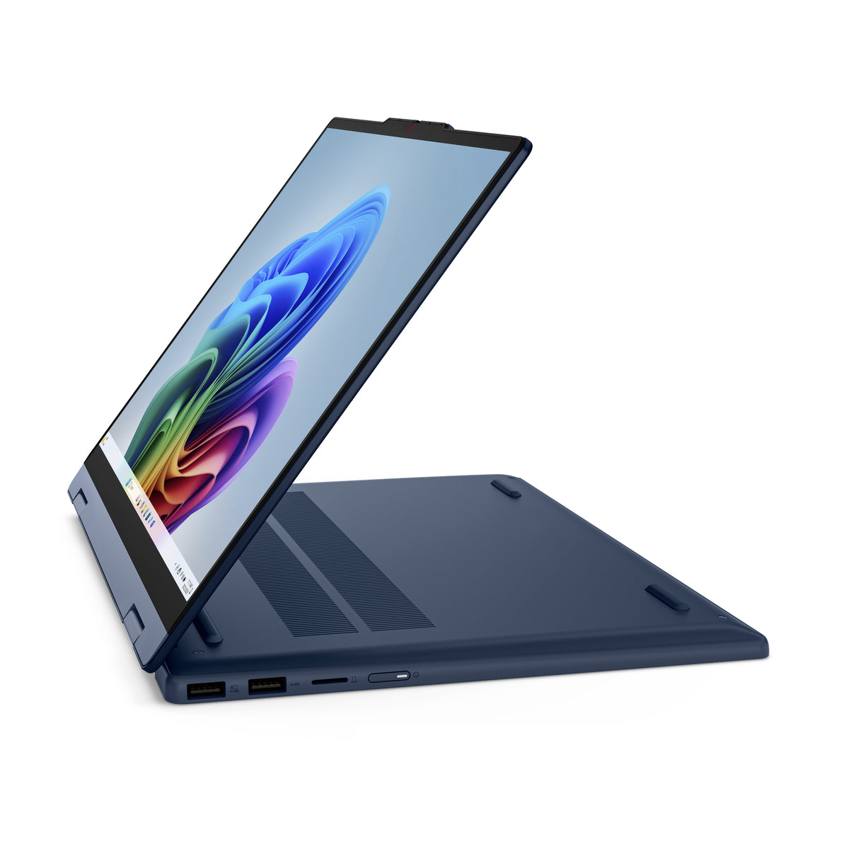 Lenovo IdeaPad 5 2-in-1 14AHP11 AMD Ryzen™ 5 230 Hybrid (2-in-1) 35,6 cm (14") Touchscreen WUXGA 16 GB DDR5-SDRAM 512 GB SSD Wi-Fi 6 (802.11ax) Windows 11 Pro Schweiz Blau