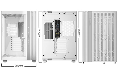 Midi be quiet! Light Base 600 DX white