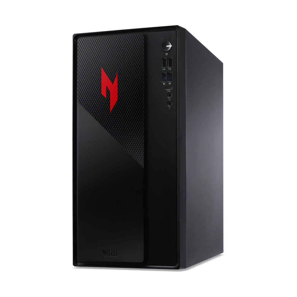 Acer NITRO 20 Intel Core 5 210H 16 GB DDR4-SDRAM 512 GB SSD NVIDIA GeForce RTX 5050 Windows 11 Home Tower PC Schwarz
