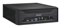 Shuttle XPC slim Barebone XH810 - S1851, Intel H810, 1xDP, 2xHDMI, 3x COM (RS232) , 2x Intel LAN,2x2.5", 8x USB, 3x M.2, 24/7 Dauerbetrieb