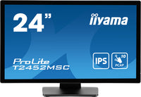 iiyama ProLite T2452MSC-B1 Computerbildschirm 60,5 cm (23.8") 1920 x 1080 Pixel Full HD LCD Touchscreen Multi-Nutzer Schwarz