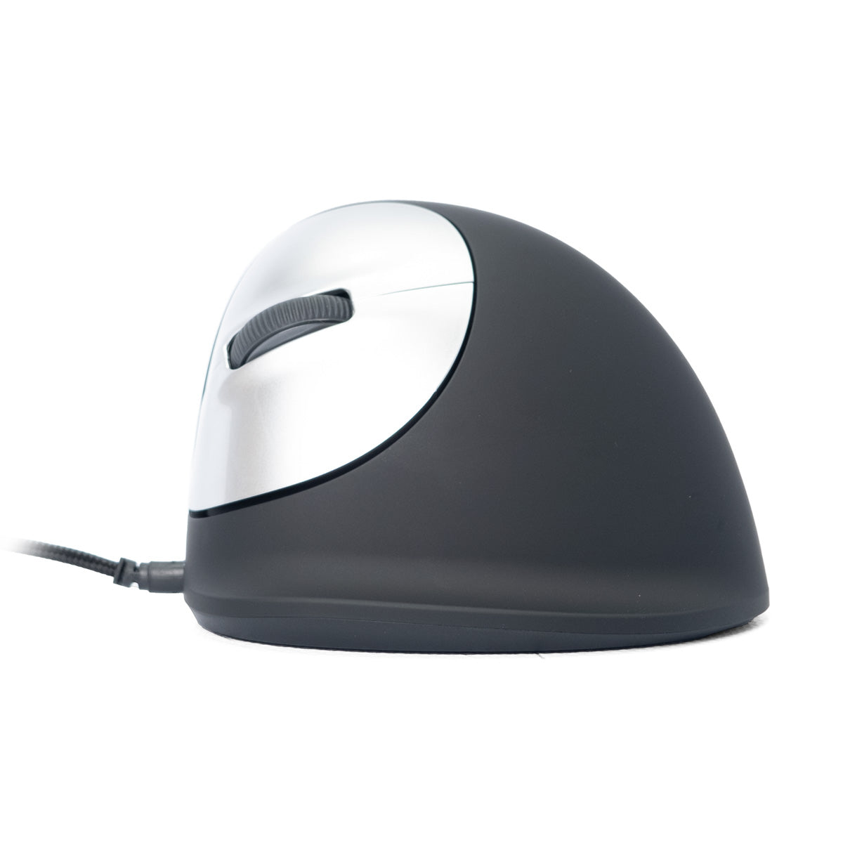 R-Go Tools Ergonomische Maus R-Go HE Break mit Pausensoftware, groß (Handlänge ≥ 185mm), für Linkshänder, verkabelt, schwarz
