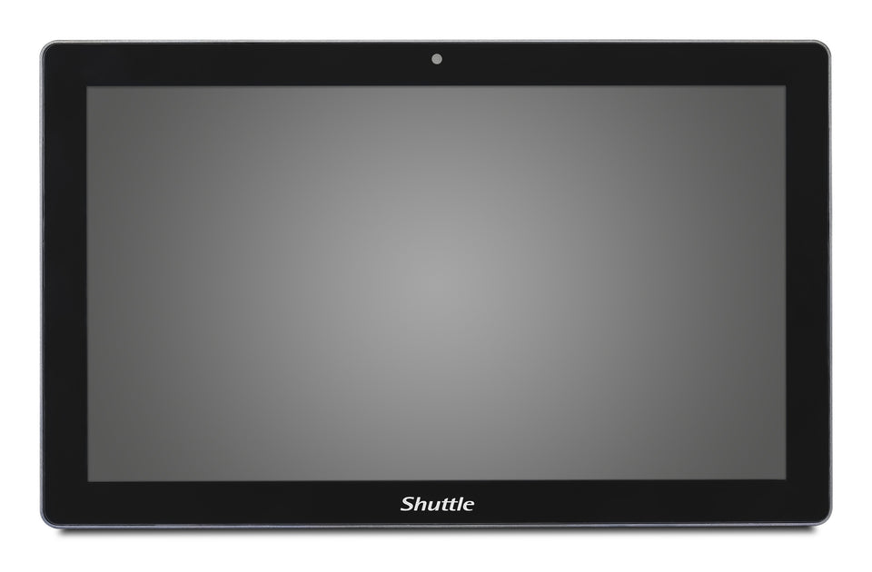 Shuttle All-In-One Panel PC BareboneP21AL01-i3, 21.5" Multi-Touch-Screen, i3-1215U, 2x 2.5G LAN, 2x COM, IP65, lüfterlos, 24/7 Dauerbetrieb