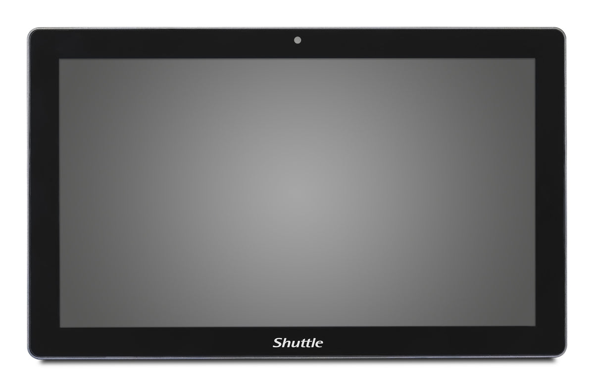 Shuttle All-In-One Panel PC Barebone P21AL01-i5, 21.5" Multi-Touch-Screen, i5-1235U, 2x 2.5G LAN, 2x COM, IP65, lüfterlos, 24/7 Dauerbetrieb