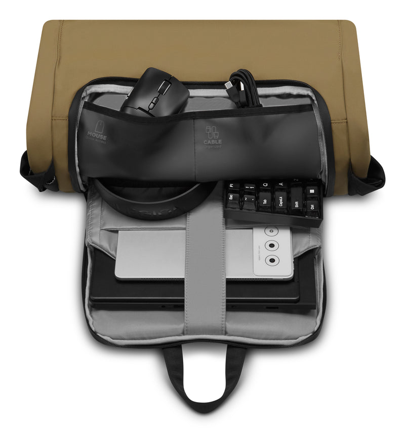 Lenovo GX41U39298 Laptoptasche 40,6 cm (16") Rucksack Schwarz, Gelb