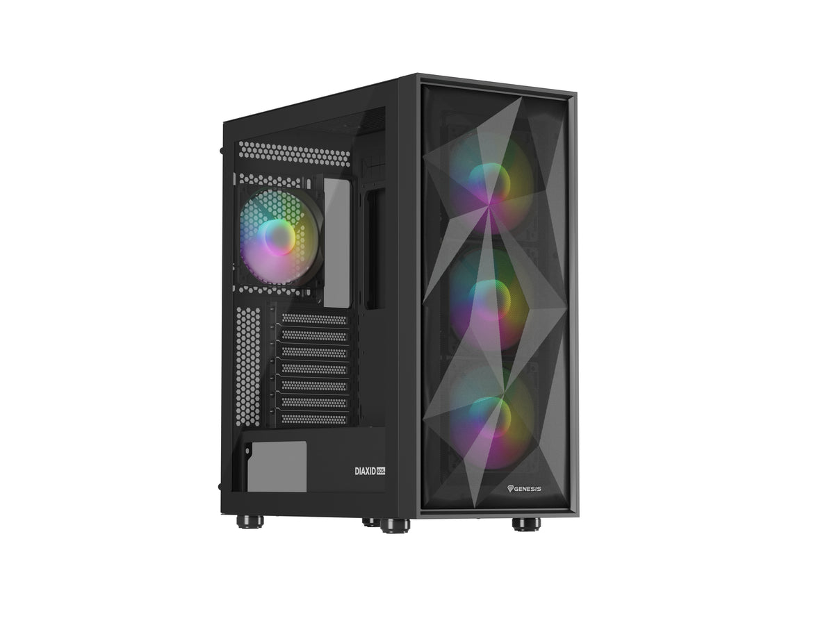 GENESIS Diaxid 605 ARGB Midi Tower Schwarz