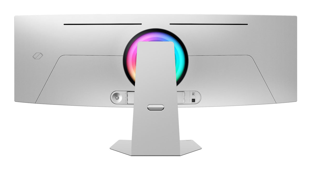 Samsung LS49DG950SU Computerbildschirm 124,5 cm (49") 5120 x 1440 Pixel Dual QHD OLED Silber