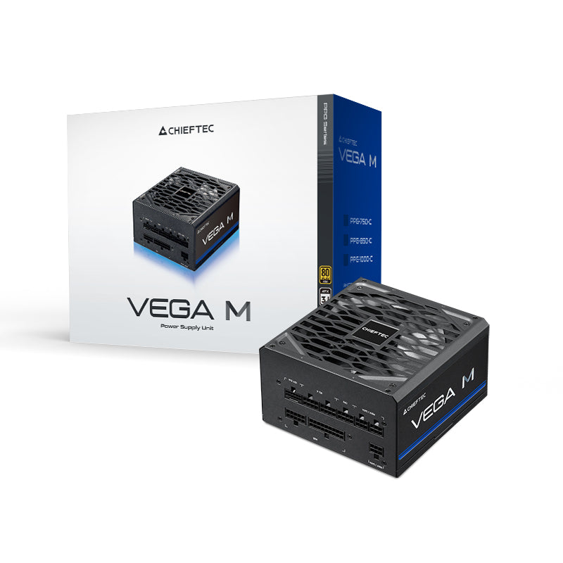 Chieftec Vega M PPG-1000-C Netzteil 1000W Schwarz