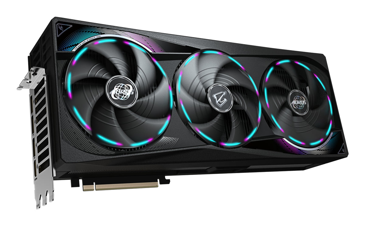 Scheda video GIGABYTE AORUS GeForce RTX 5090 MASTER 32G - 32 GB GDDR7, 512 bit, PCI-E 5.0, frequenza core 2655 MHz, 3 x DP 2.1a, 1 x HDMI 2.1b, GV-N5090AORUS M-32GD