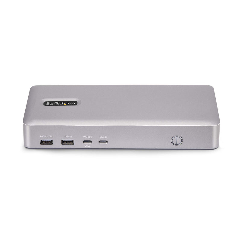 StarTech.com USB4-Dockingstation für zwei Monitore, Dual 4K mit 120Hz oder 8K mit 60Hz über HDMI, 100W Laptop-Ladung, 2,5GbE, USB-C Multi-Monitor-Dock, treiberlos