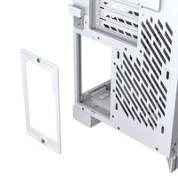ASUS ROG CRONOX GR801 CURVE TG ARGB WHITE Midi Tower Weiß