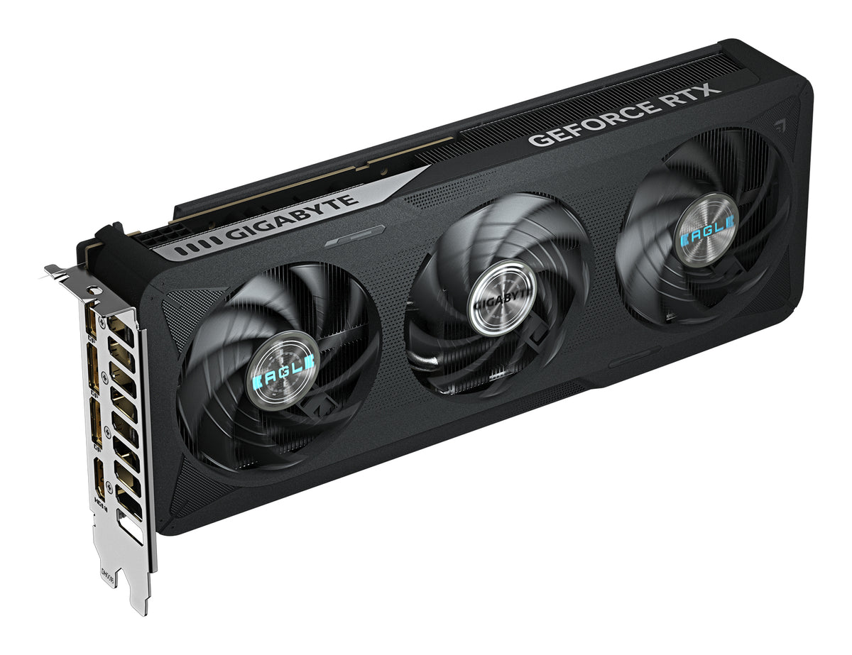 GIGABYTE GeForce RTX 5060 EAGLE MAX OC 8G Grafikkarte – 8 GB GDDR7, 128 Bit, PCI-E 5.0, 2550 MHz Kerntakt, 3 x DisplayPort, 1 x HDMI, NVIDIA DLSS 4, GV-N5060EAGLEMAX OC-8GD 1.0