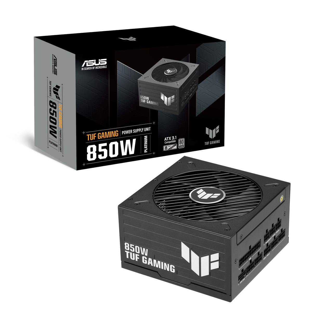 ASUS TUF Gaming 850W Platinum Netzteil 20+4 pin ATX ATX Schwarz