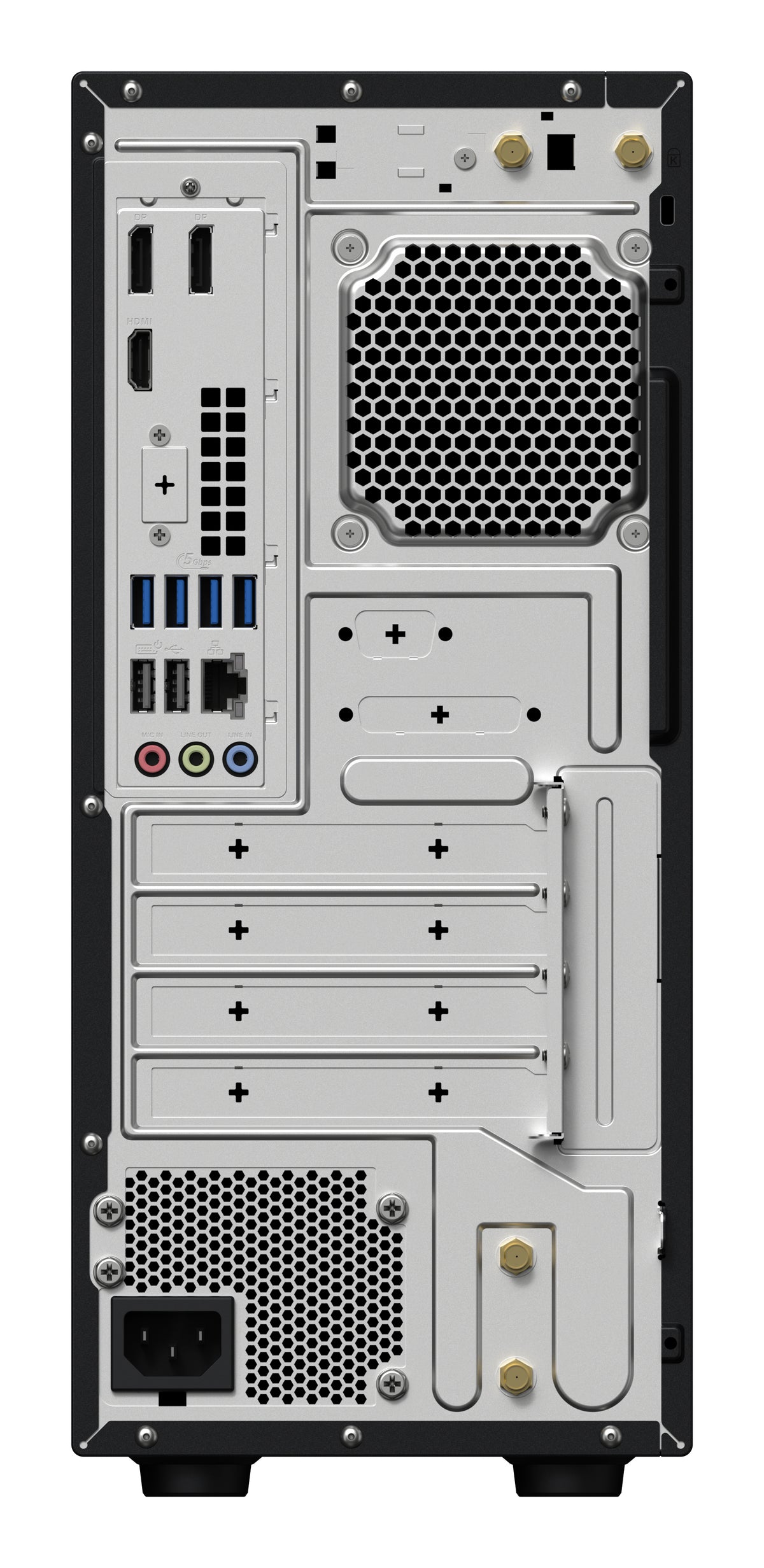 ASUS ExpertCenter D9 Mini Tower D901MDR-714700416X Intel® Core™ i7 i7-14700 16 GB DDR5-SDRAM 1 TB SSD Windows 11 Pro PC Schwarz
