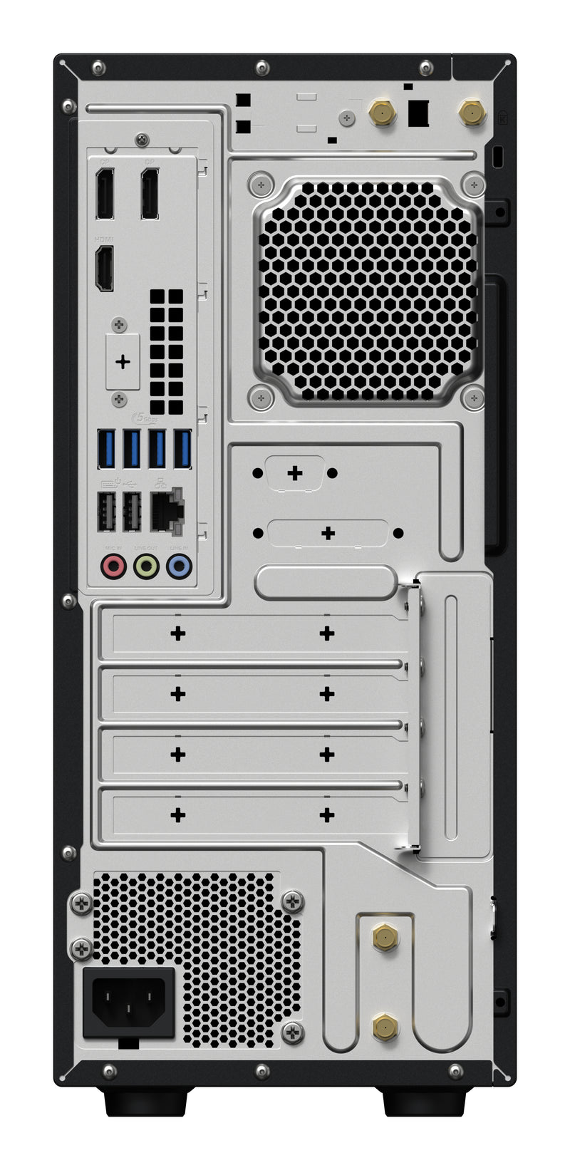 ASUS ExpertCenter D9 Mini Tower D901MDR-714700416X Intel® Core™ i7 i7-14700 16 GB DDR5-SDRAM 1 TB SSD Windows 11 Pro PC Schwarz