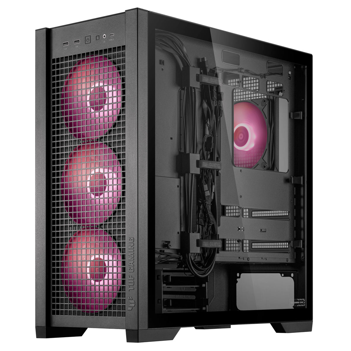 ASUS TUF Gaming GT302 ARGB Midi Tower Schwarz