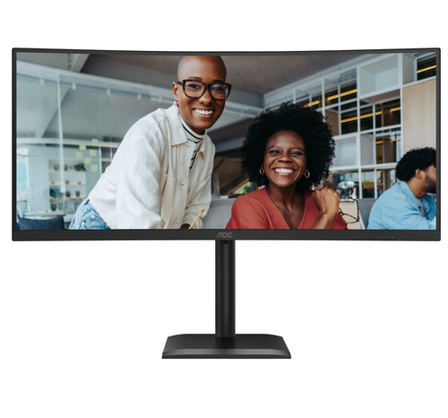 AOC CU34E4C Computerbildschirm 86,4 cm (34") 3440 x 1440 Pixel Schwarz