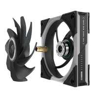 ASUS ROG Eurux GR120 ARGB Reverse Fan - Triple Pack Computergehäuse Ventilator 12 cm Schwarz, Weiß 3 Stück(e)