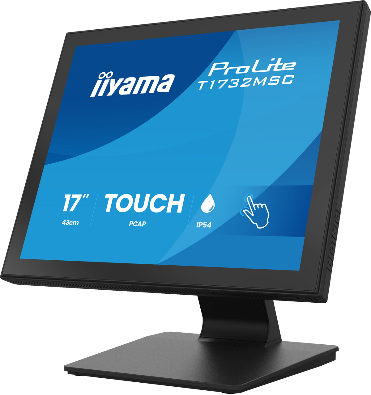 iiyama ProLite T1732MSC-B2S Computerbildschirm 43,2 cm (17") 1280 x 1024 Pixel SXGA LED Touchscreen Schwarz