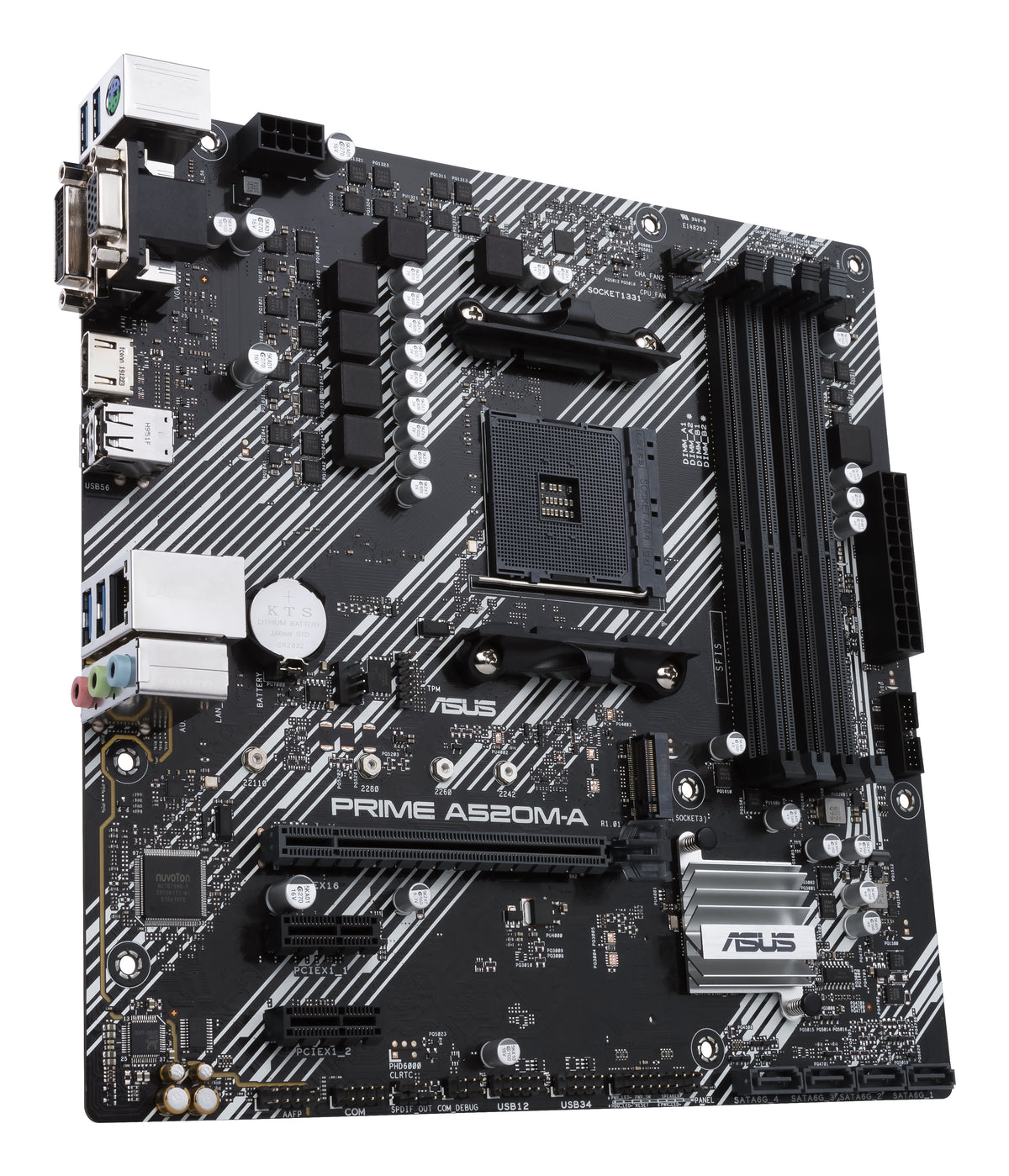 ASUS PRIME A520M-A II/CSM AMD A520 Sockel AM4 micro ATX
