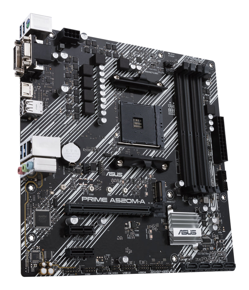 ASUS PRIME A520M-A II/CSM AMD A520 Sockel AM4 micro ATX
