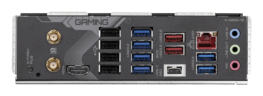 GIGABYTE X670 GAMING X AX V2 Mainboard - Unterstützt AMD Ryzen 7000 CPUs, 14+2+2 phases VRM, up to 8000MHz DDR5 (OC), 1xPCIe 5.0 + 3xPCIe 4.0 M.2, Wi-Fi 6E, 2.5GbE LAN, USB 3.2 Gen 2x2