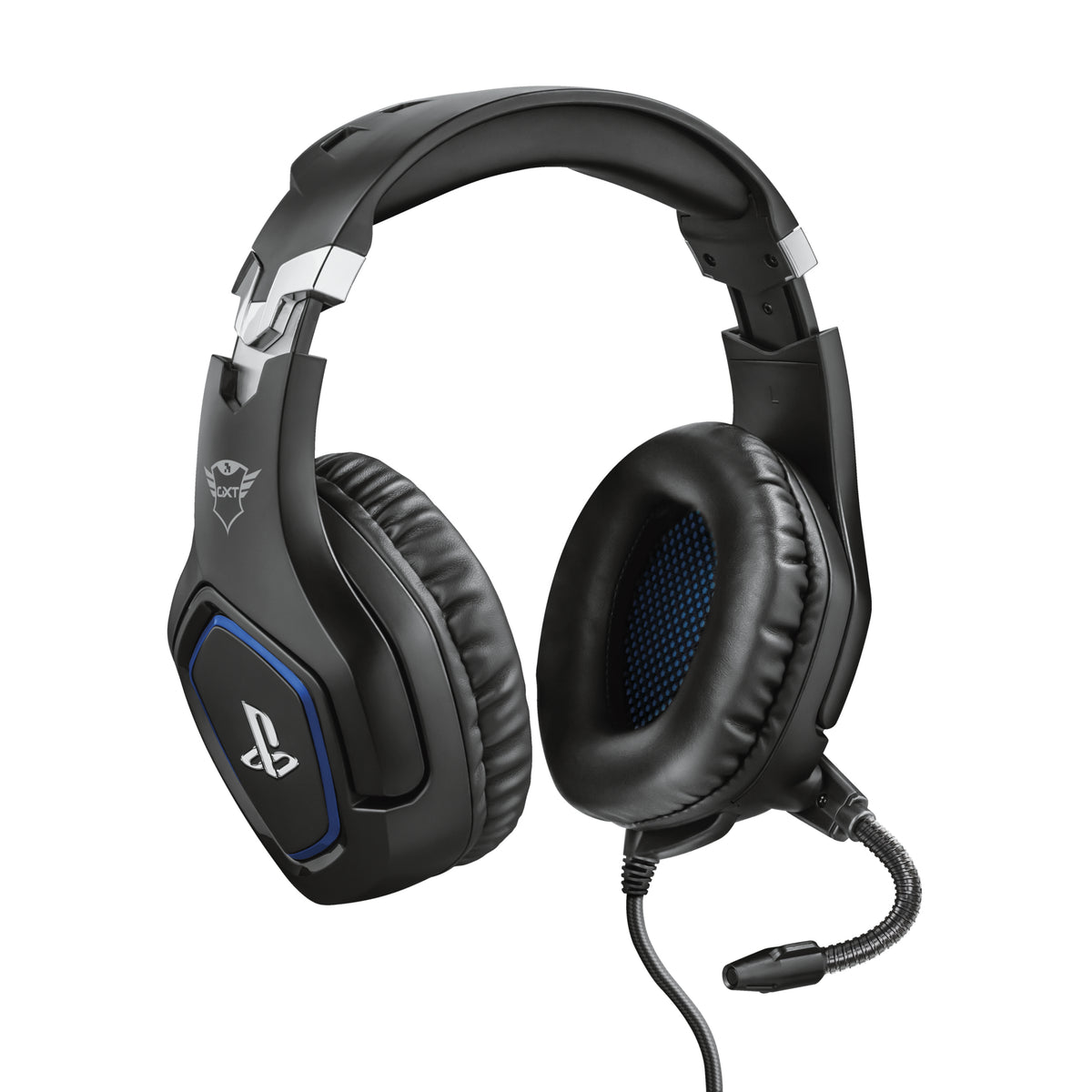 Trust GXT 488 Forze PS4 Kopfhörer Kabelgebunden Kopfband Gaming Schwarz