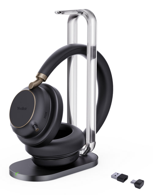 Yealink BH76 Plus mit Ladestation Teams Schwarzes USB-C/A-Headset
