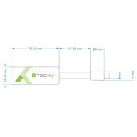 Techly IADAP USB31-ETGIGA3 Netzwerkkarte Ethernet 5000 Mbit/s
