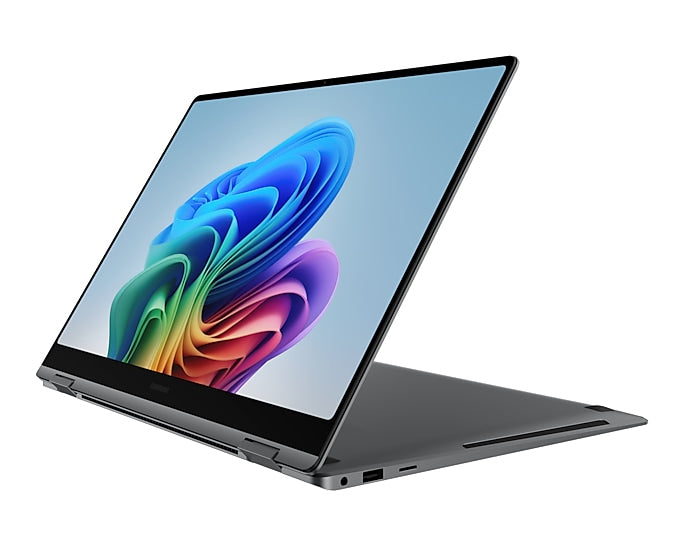 Samsung Galaxy Book5 Pro 360 Copilot+ PC Intel Core Ultra 7 258V Hybrid (2-in-1) 40,6 cm (16") Touchscreen WQXGA+ 32 GB LPDDR5x-SDRAM 512 GB SSD Wi-Fi 7 (802.11be) Windows 11 Pro Deutsch Grau