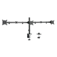 LogiLink BP0173 Flachbildschirm-Tischhalterung 68,6 cm (27") Tisch/Bank Schwarz
