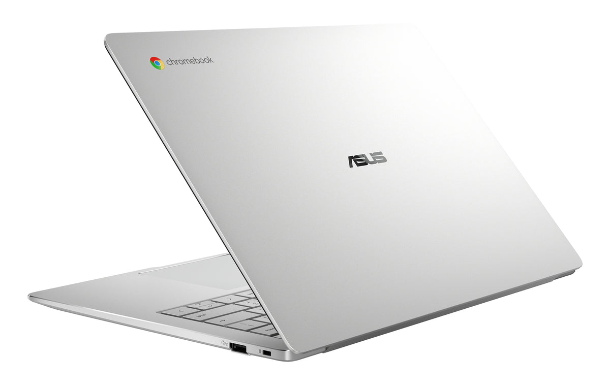 ASUS Chromebook CM14 CM1406CM4A-LY0050 MediaTek Kompanio Kompanio 540 35,6 cm (14") WUXGA 8 GB LPDDR5x-SDRAM 128 GB eMMC Wi-Fi 6E (802.11ax) ChromeOS Silber QWERTZ Deutsch