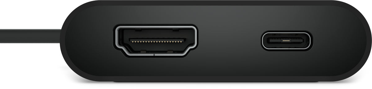 DELL DA225 Kabelgebunden USB 3.2 Gen 1 (3.1 Gen 1) Type-C Schwarz