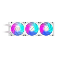 GIGABYTE AORUS WATERFORCE X II 360 ICE AIO Flüssigkeits-CPU-Kühler - 3x120mm ARGB-Lüfter, Vollfarb-LCD, DAISY-CHAIN, kompatibel mit Intel LGA 1851 und AMD AM5