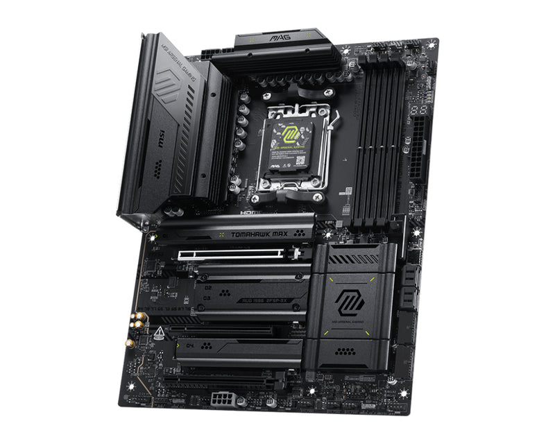 MSI MAG X870E TOMAHAWK MAX WIFI Motherboard AMD X870E Sockel AM5 ATX