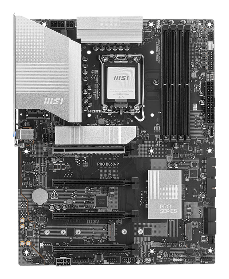 MSI PRO B860-P Motherboard Intel B860 LGA 1851 (Socket V1) ATX